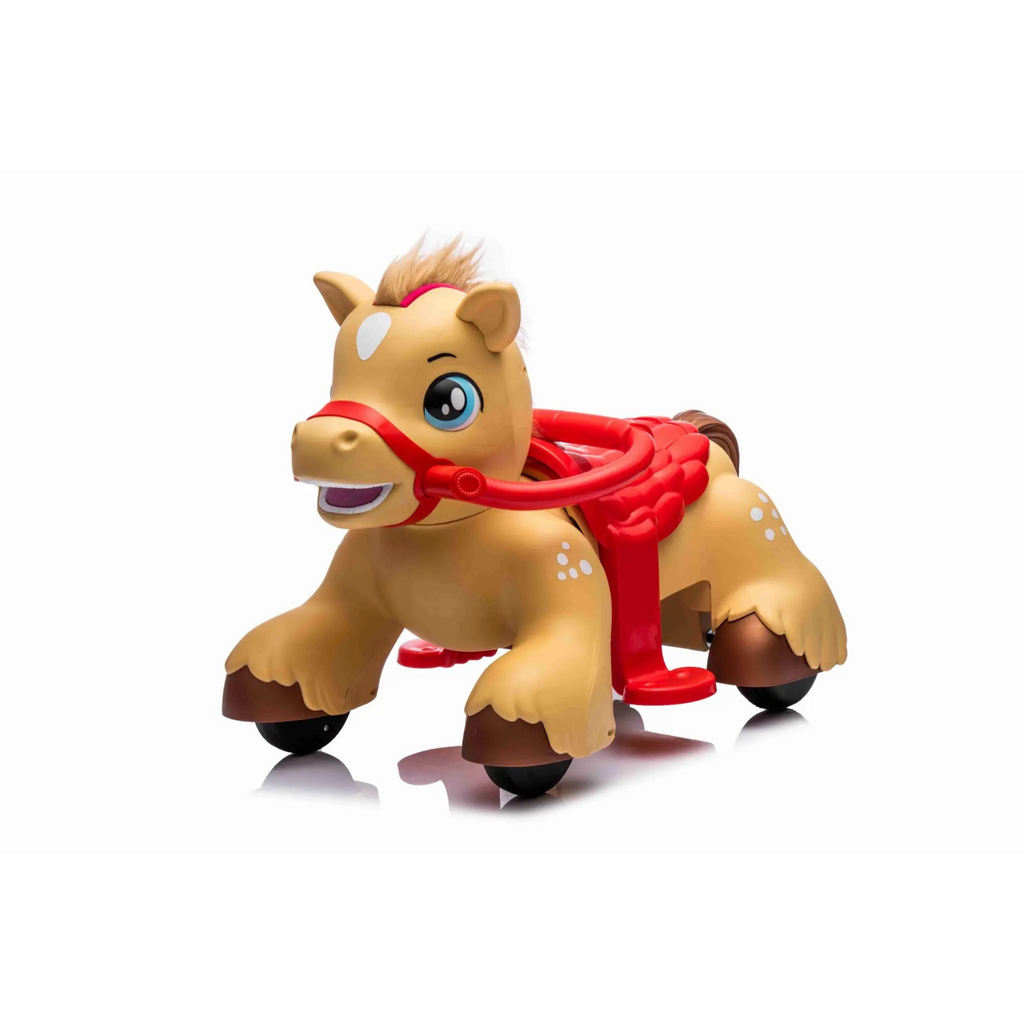 Pony électrique 12V — brun