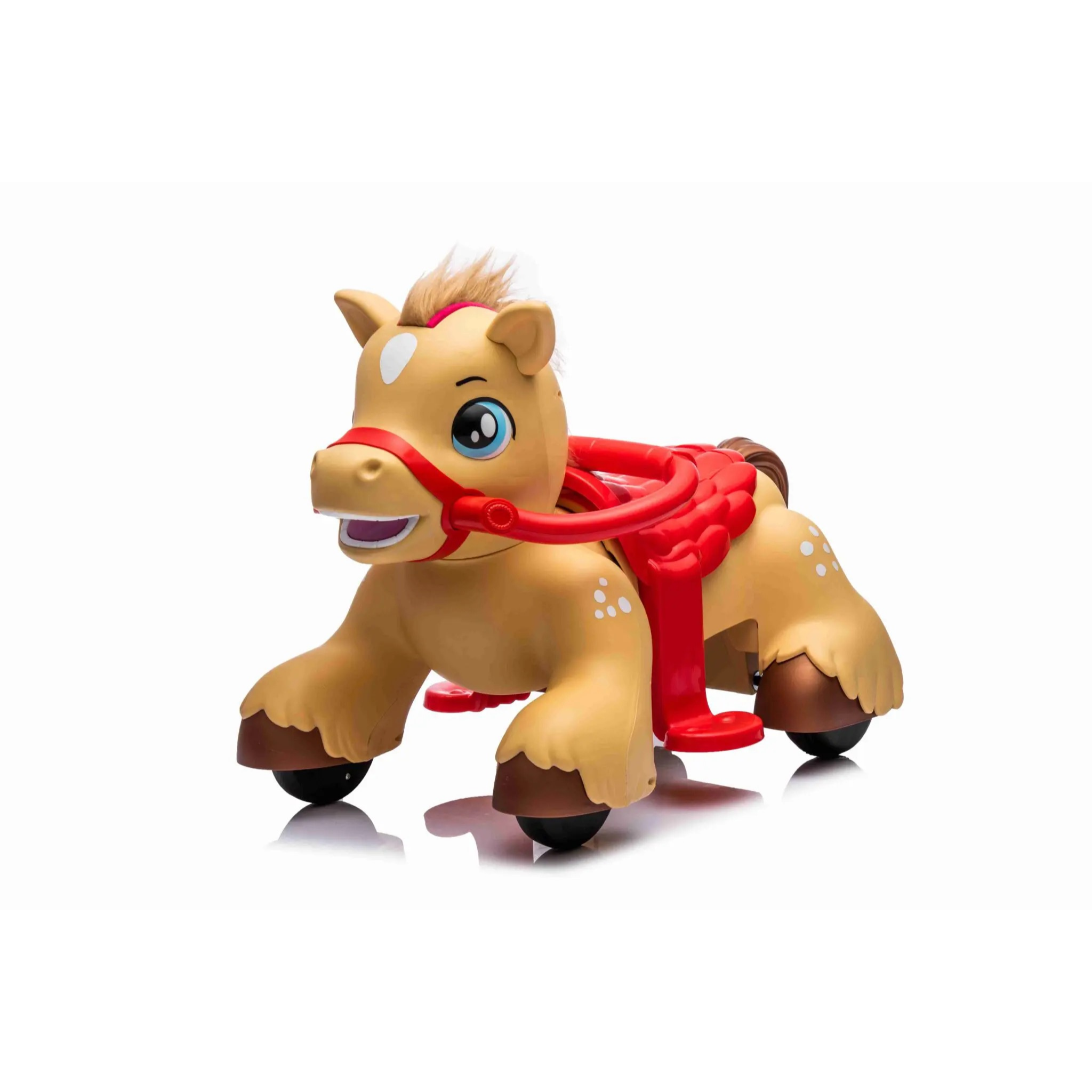 Pony électrique 12V — brun