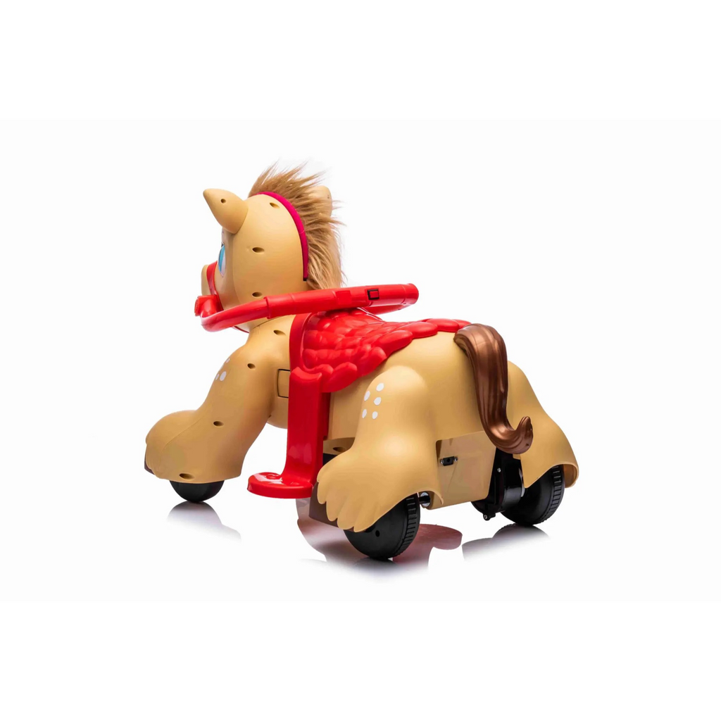 Pony électrique 12V — brun