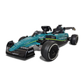 Voiture électrique enfant Petit Pilote Aston Martin F1 verte 24V avec pneus EVA et siège en cuir