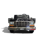 Voiture électrique enfant Odecare Ford F-150 Classic 24V noir métallisé 2 places avec phares LED fonctionnels